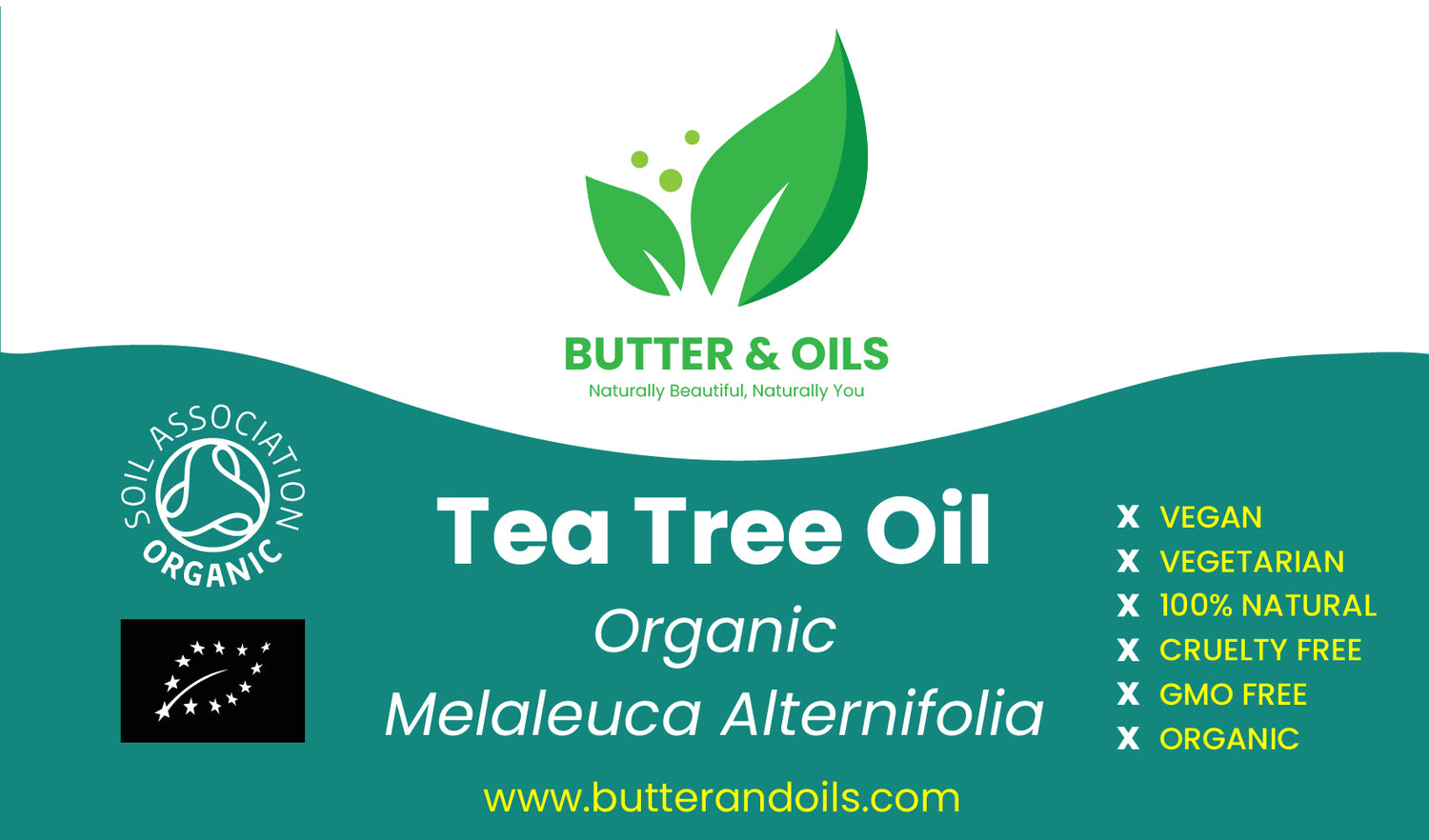 Tea Tree Essential Oil - Organic