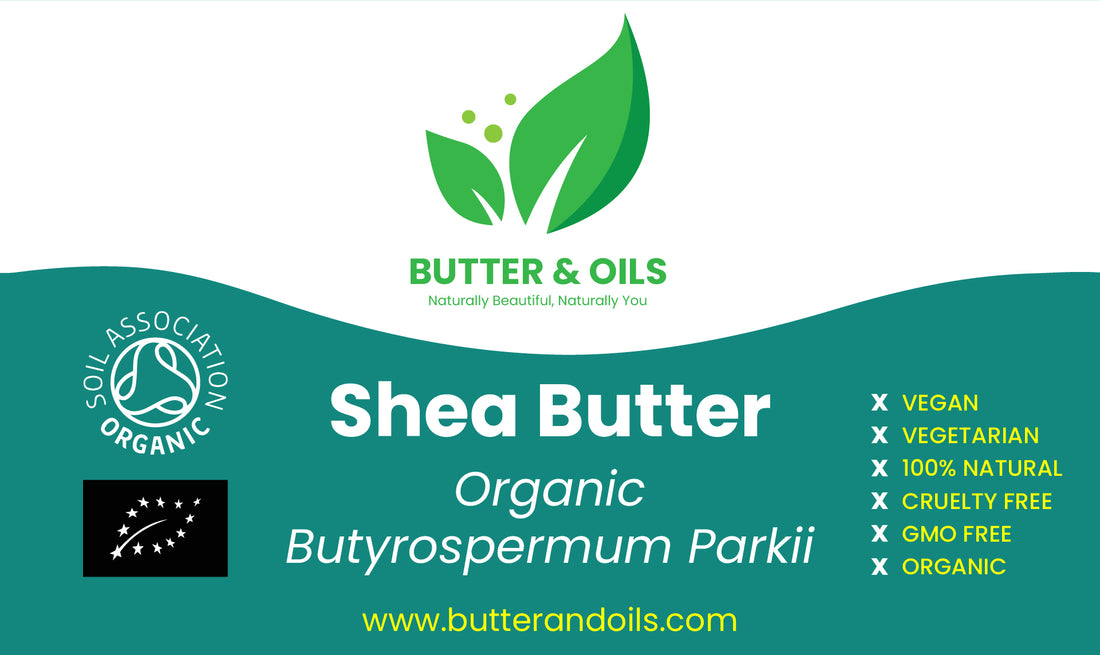 Shea butter, organic, unrefined, raw