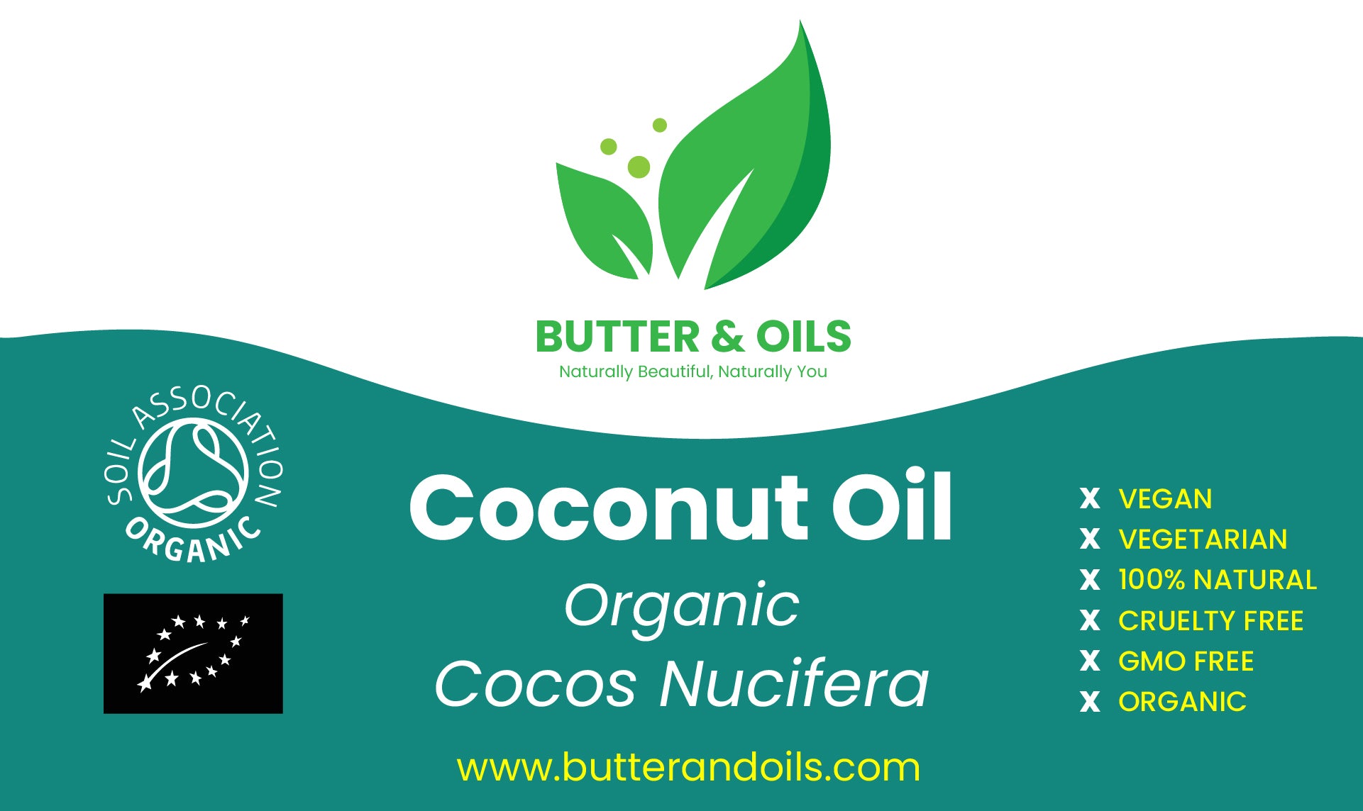 Coconut Oil - Organic, Extra Virgin, Cold Pressed