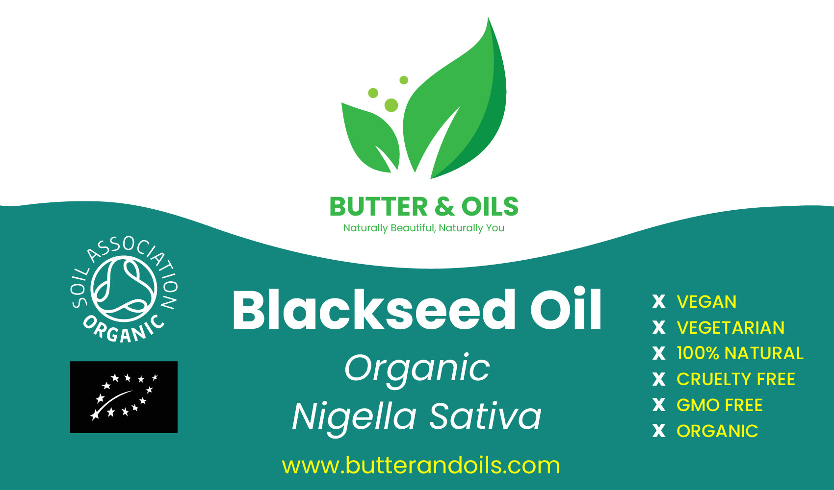 Black Cumin Seed Oil - Organic, Cold Pressed